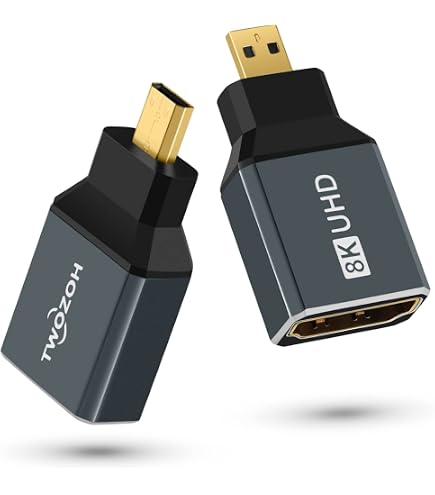 Amazon.co.jp: Micro HDMI to HDMI変換アダプター Micro HDMI（オス
